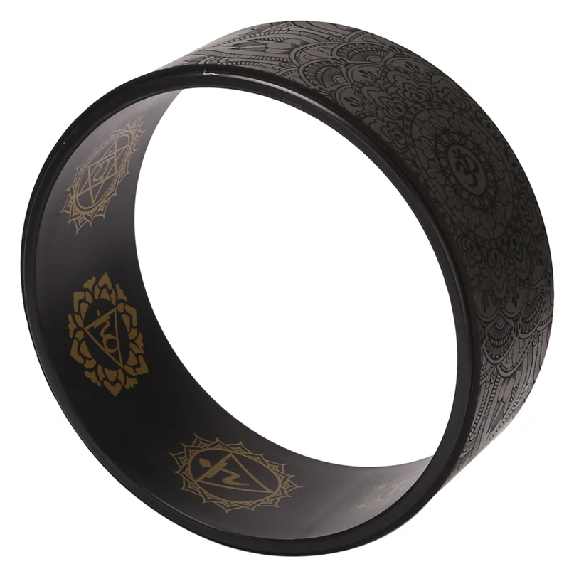 A18E-2 قطعة عجلة اليوغا عجلة الظهر اليوغا الأسطوانة الفلين بولي عجلة اليوغا ل تمتد المرونة العصابات الظهر تعميق اليوغا يطرح العصابات الخلفية #3