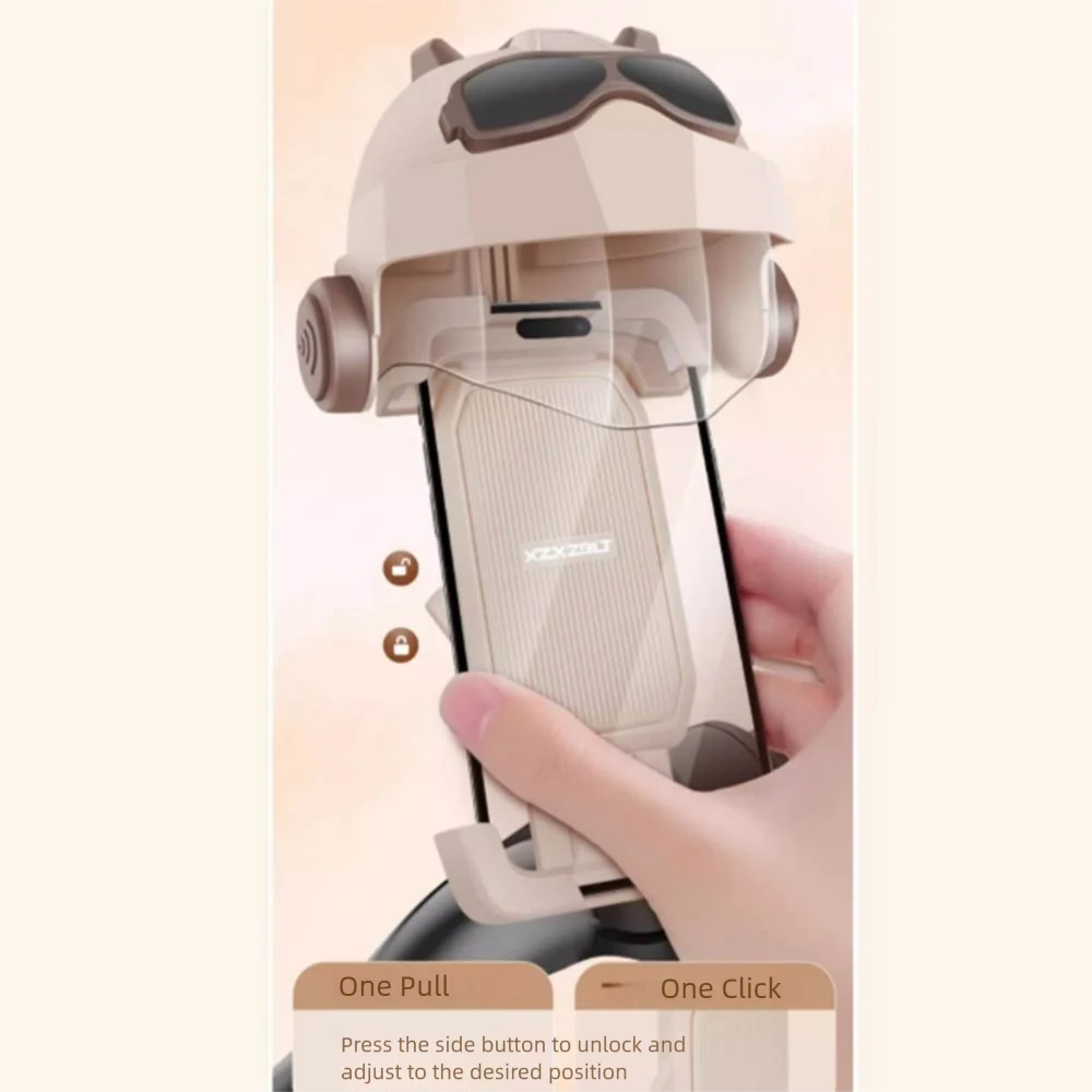 Waterproof Motorcycle Mobile Phone Holder Cradle Clip Adjustable Navigation Phone Holder Shock Resistant Anti Vibration