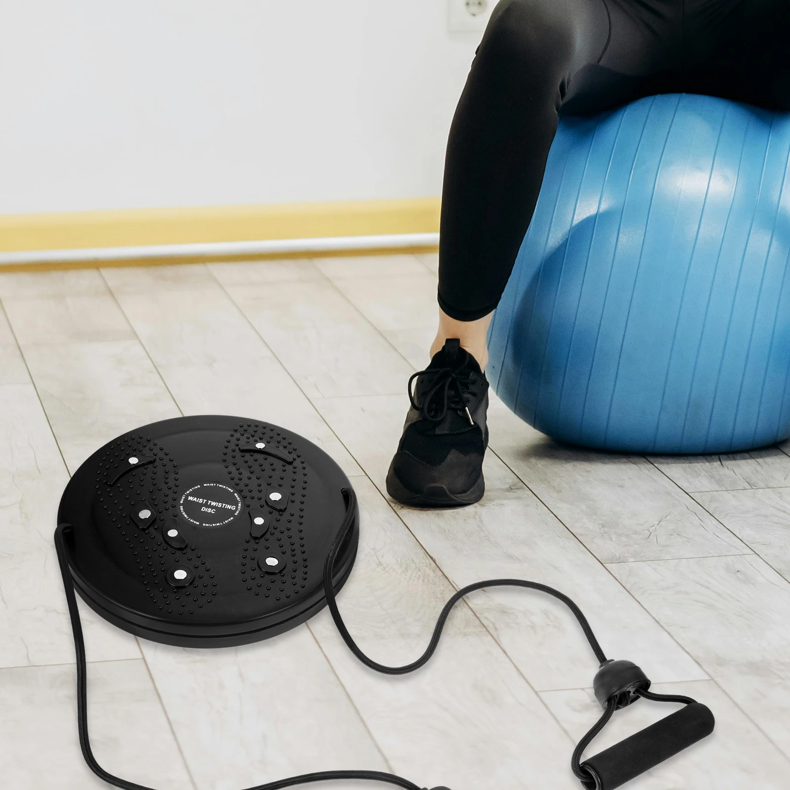 

Twisting Waist Size Slimming Rotating Board Durable Plastic Fitness Exercise Weight Loss Massage Board