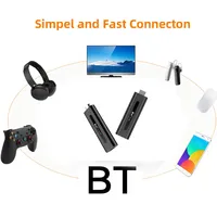 TV98 ATV H313 Mini TV Stick 8K 2.4G 5G WiFi Quad Core BT5.0 Android TV Stick 14.0 Smart TV Stick Media Player