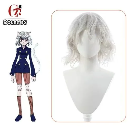 Fantasia de cosplay caçador Nifei Bit em tempo integral Cat Girl Nifei Bit COS conjunto de fantasia de anime