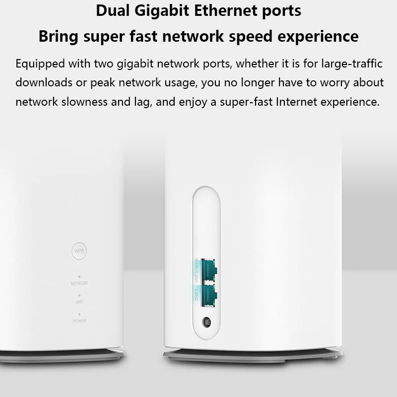 Originele Zte 5G Cpe MC8020 Wifi 6 + Dual Band 5400Mbps Mesh Wifi Extender Draadloze Routers Met Sim card Slot 5G 4G Lte Netwerk