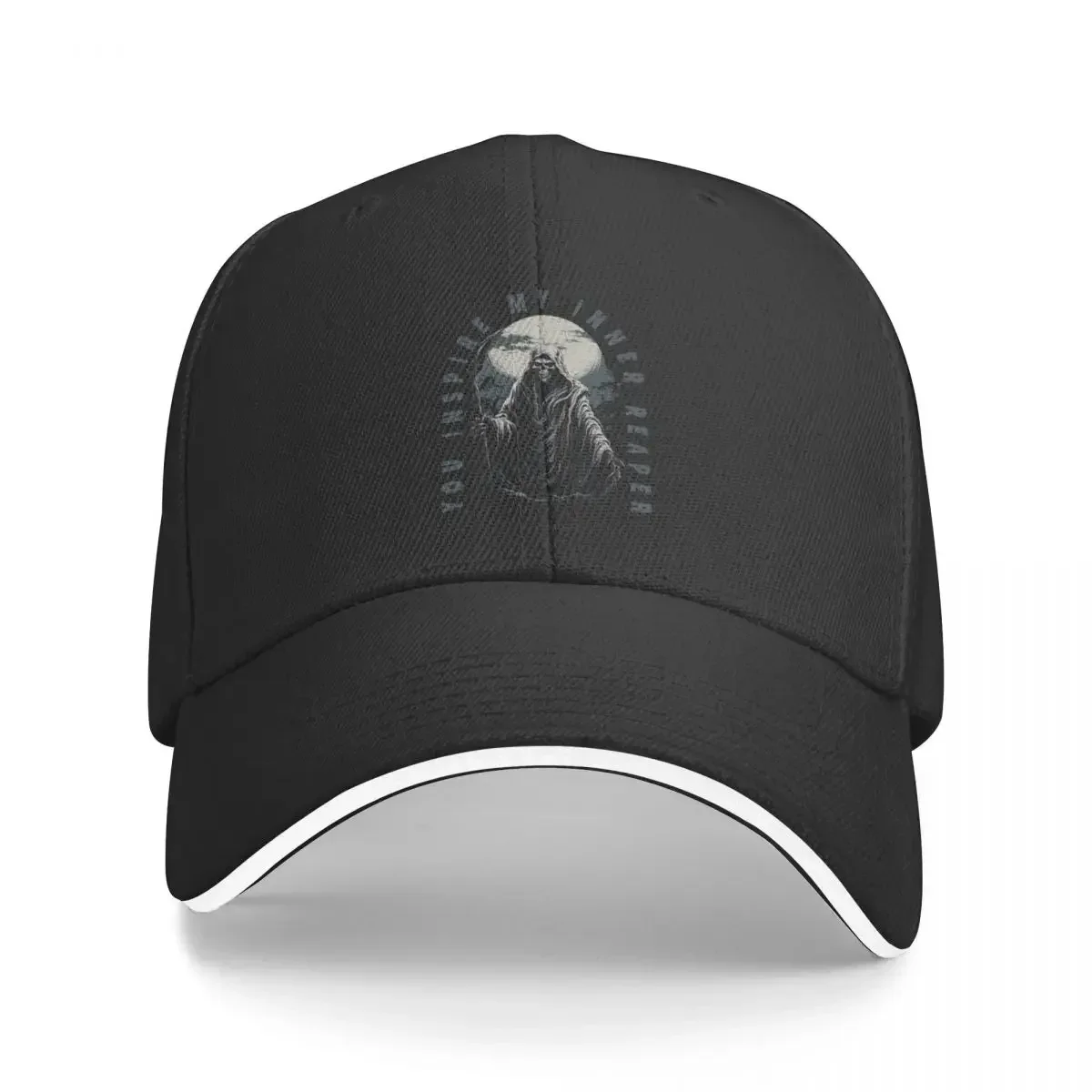 Scary Grim Reaper You Inspire My Inner Reaper Baseball Cap foam party Hat Horse Hat Mens Hats Women's