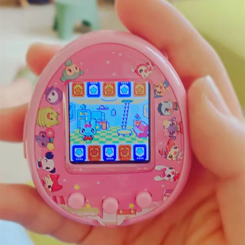 Tamagotchi-juguetes electrónicos para mascotas, pantalla a Color, carga USB, consola Virtual interactiva para niños y niñas