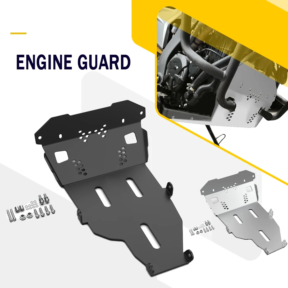 

2023 2024 2025 Motorcycles Accessories Engine Skid Plate Bash Frame Cover Guard For LONCIN Voge Valico 300 Rally 300Rally