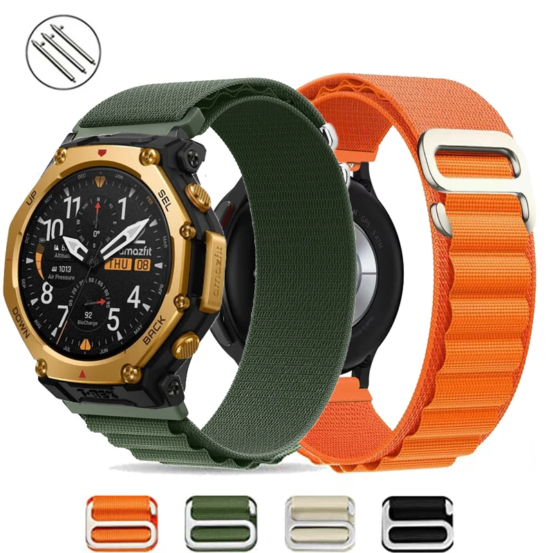 yZ[ziC[voh Amazfit T-Rex 3 Pro ohp ߉\ȃuXbg EHb`oh 22mm 20mm Xgbv Huawei Watch GT 6 5 4 ANZT[p