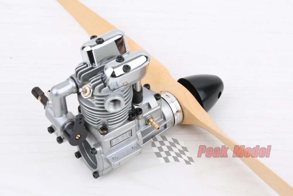 Aluminum Prop Adapter Nut / Metal Anodized  Paddle Head / Spinner For OS SAITO YS DLE RCGF NGH Engines - view 4