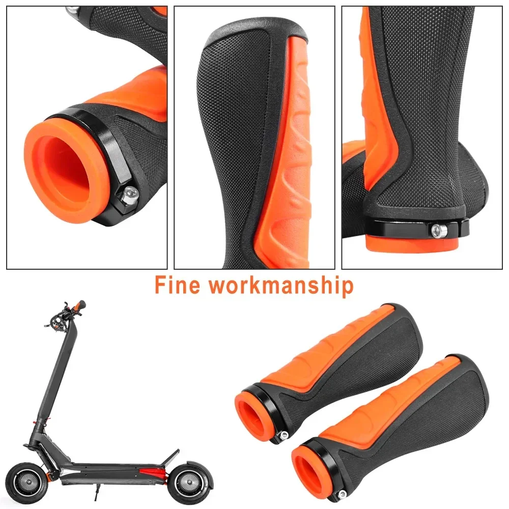 Handlebar Grip Cover for Inokim OX OXO Zero 8X 10X 11X for KUGOO M4 Pro G-Booster Electric Scooter Grips with Locking Ring