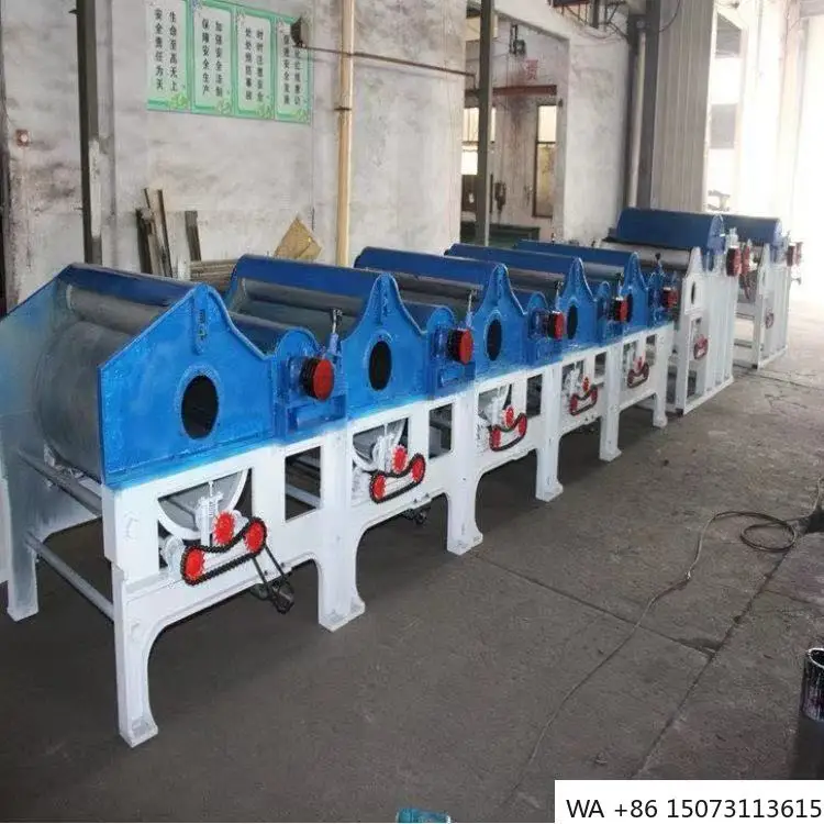 آلة إعادة تدوير نفايات النسيج - تمزيق الملابس القديمة لخيوط القطن/القماش/القماش