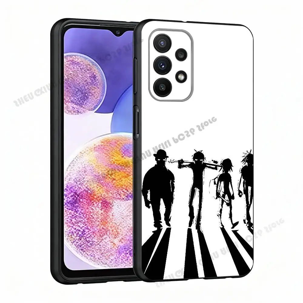 Virtual Singer G-Gorillaz Band Silicone Protect Case For Samsung A21 31 51 53 20 22 30 32 42 50 70 Cover