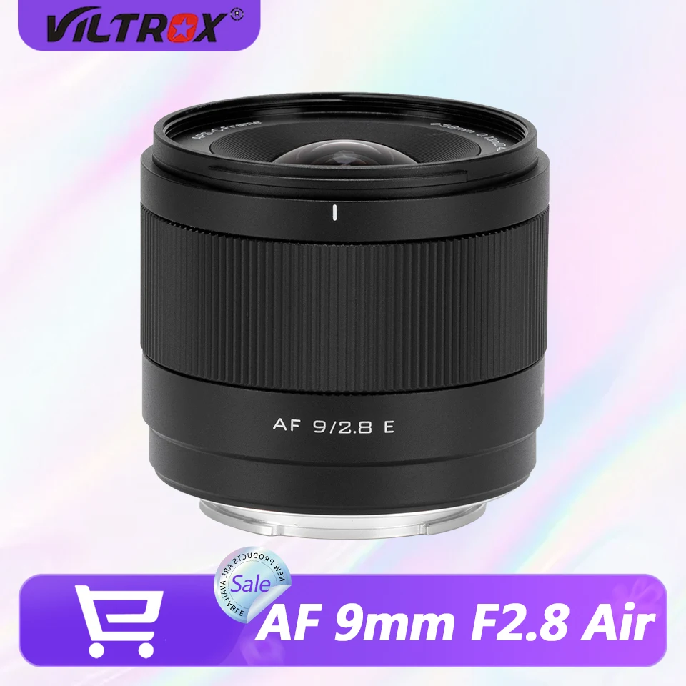 

VILTROX APS-C 9mm F2.8 Air Auto Focus Prime Camera Lens for Humanities Photography with Sony E Nikon Z Fujifilm XF-mount
