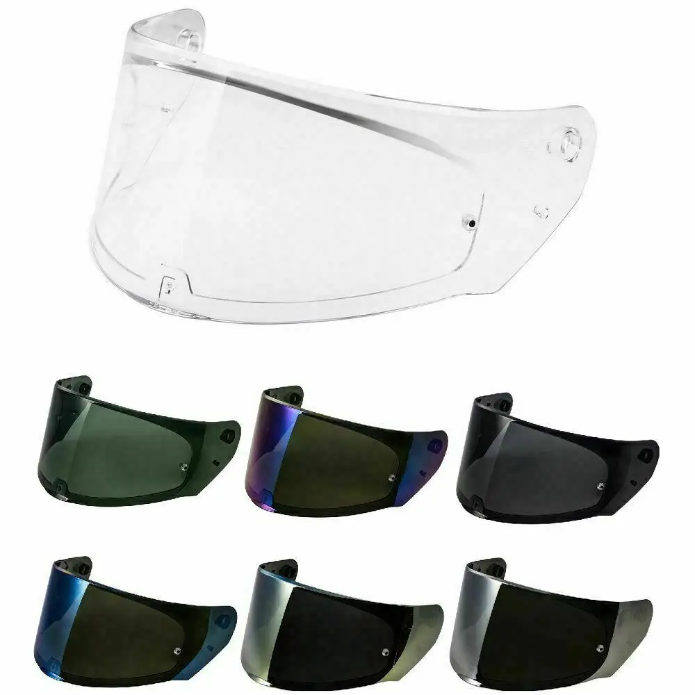 Motorcycle Helmet Visor Full-Face Helmet Electroplated Visor For LS2 FF-353 320 328 800 Motorcycle Helmets Protective Accessory