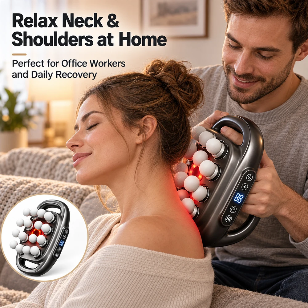 SIHAO Electric Massager Gun Se - Electric Massage Gun Deep Tissue ulasan dan harga