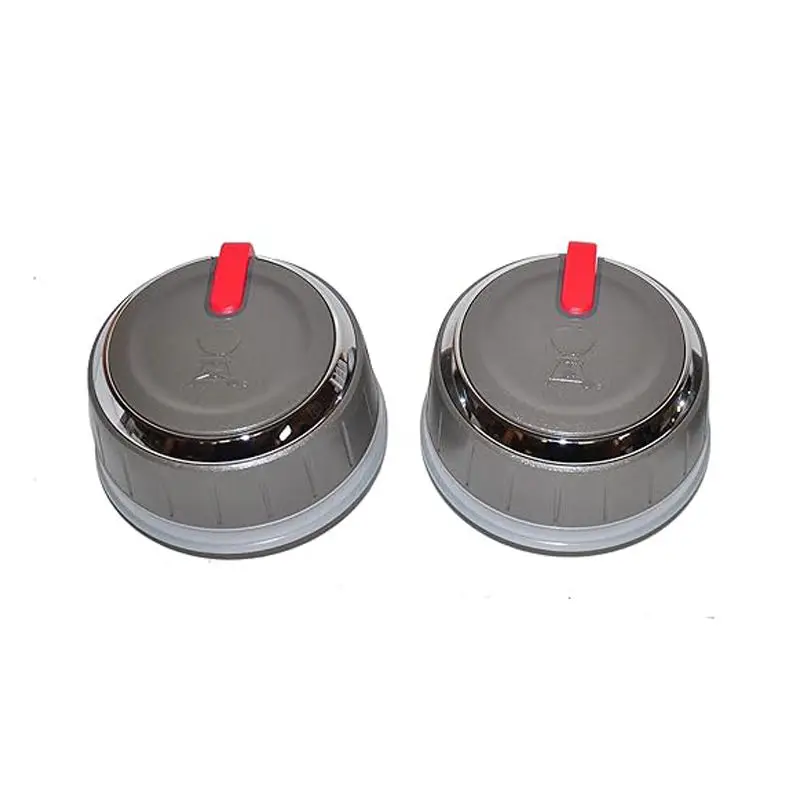 Upgraded 66753 Gas Grill Control Knob Compatible with Weber Genesis Lighted Main Burner Control Knobs （2 Pack）