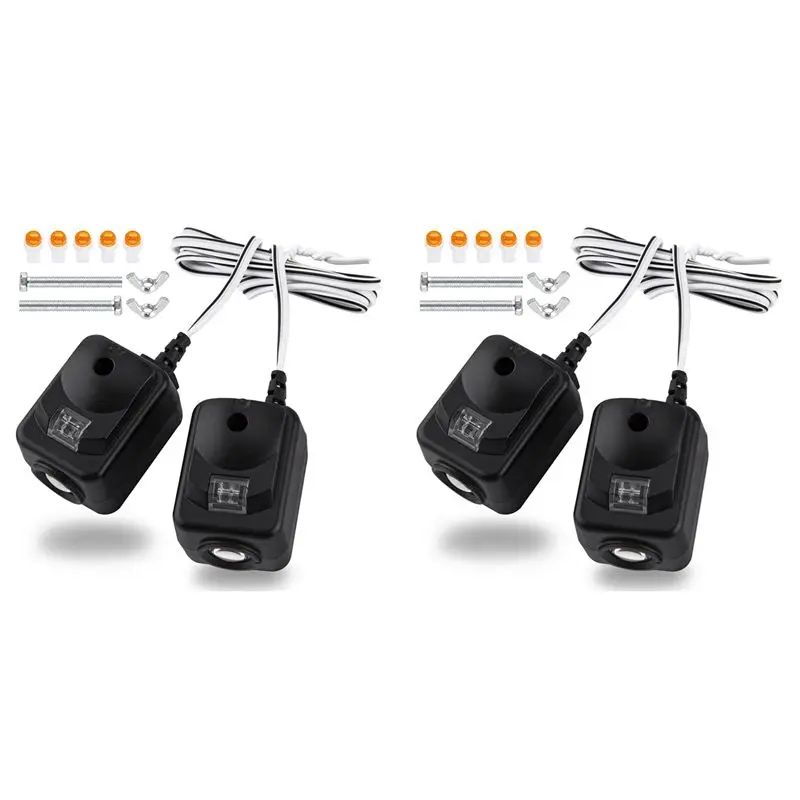 ABZZ-2X 820CB Garage Door Safety Sensor Replacement Kit For G801CB-P/801CB/041-0136 For Chamberlain Liftmaster Sears