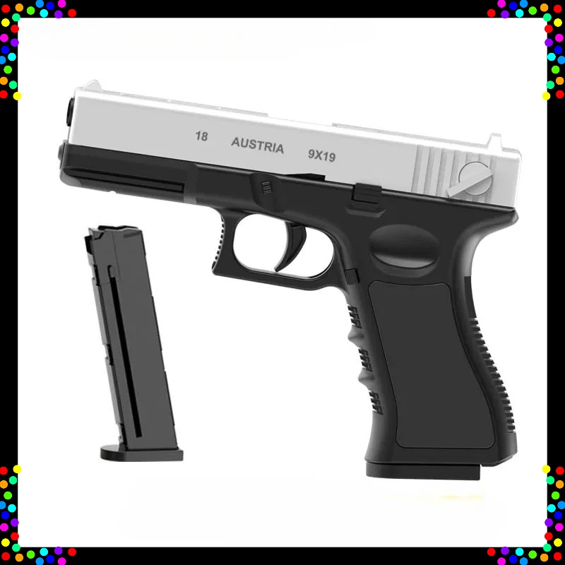 

2026 Automatic Shell Ejection Desert Eagle Toy Gun, Air Gun, Soft Bullet Continuous Firing Children's Shooting