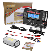 IMAX B6V2 LiPo Charger Black Color 80W LED Balance Discharger For Lipo Li-ion LiFe NiCd NiMH LiHV PB Battery RC Charging