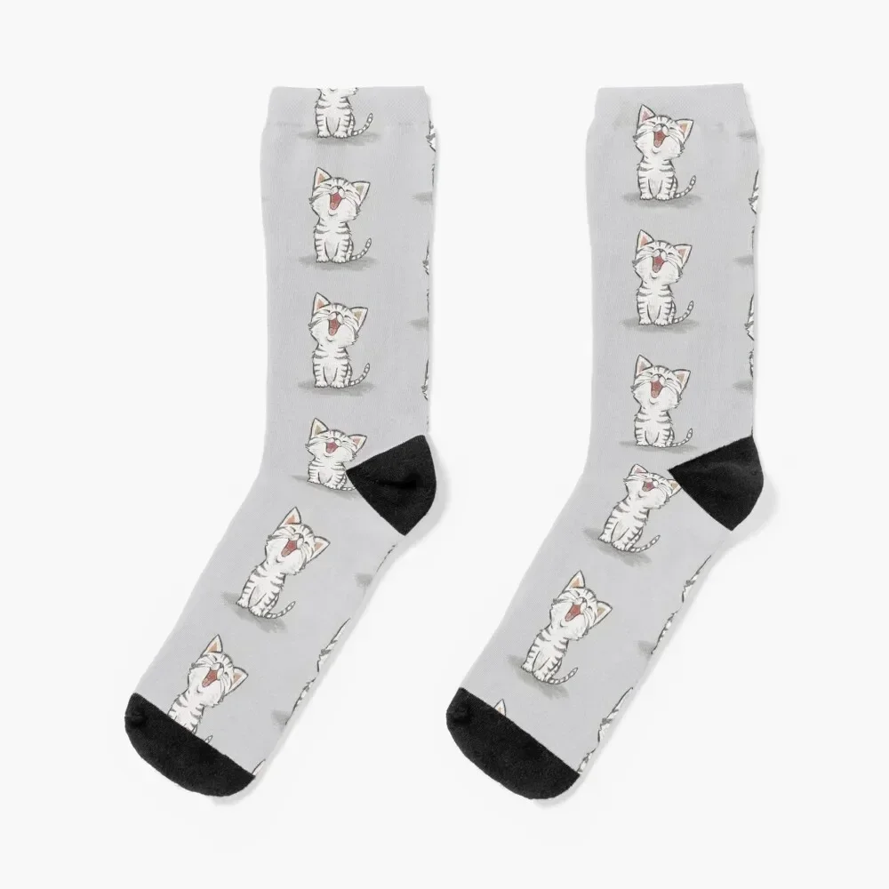 

American Shorthair happy Socks crazy set anti-slip halloween Socks Male Women's