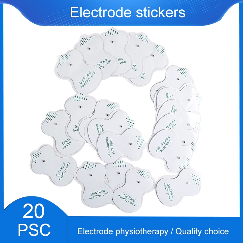 

Muscle Stimulator Electrodes Pads for Tens Acupuncture TherapeuticPulse Massager Sticker Digital Therapy Massager Conductive Gel