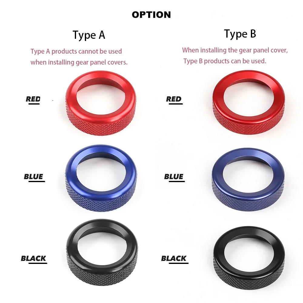 

For Kia Sportage NQ5 2023-2025 Car Interior Aluminum Alloy Driving Mode Knob Cover Trim Decoration Accessories