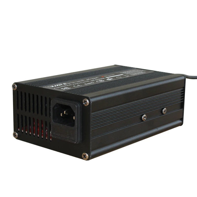 58.8V 3A Li ion Battery charger with fan 58.8V Smart charger Use for 51.8V 52V 14S Aluminum Case With Fan