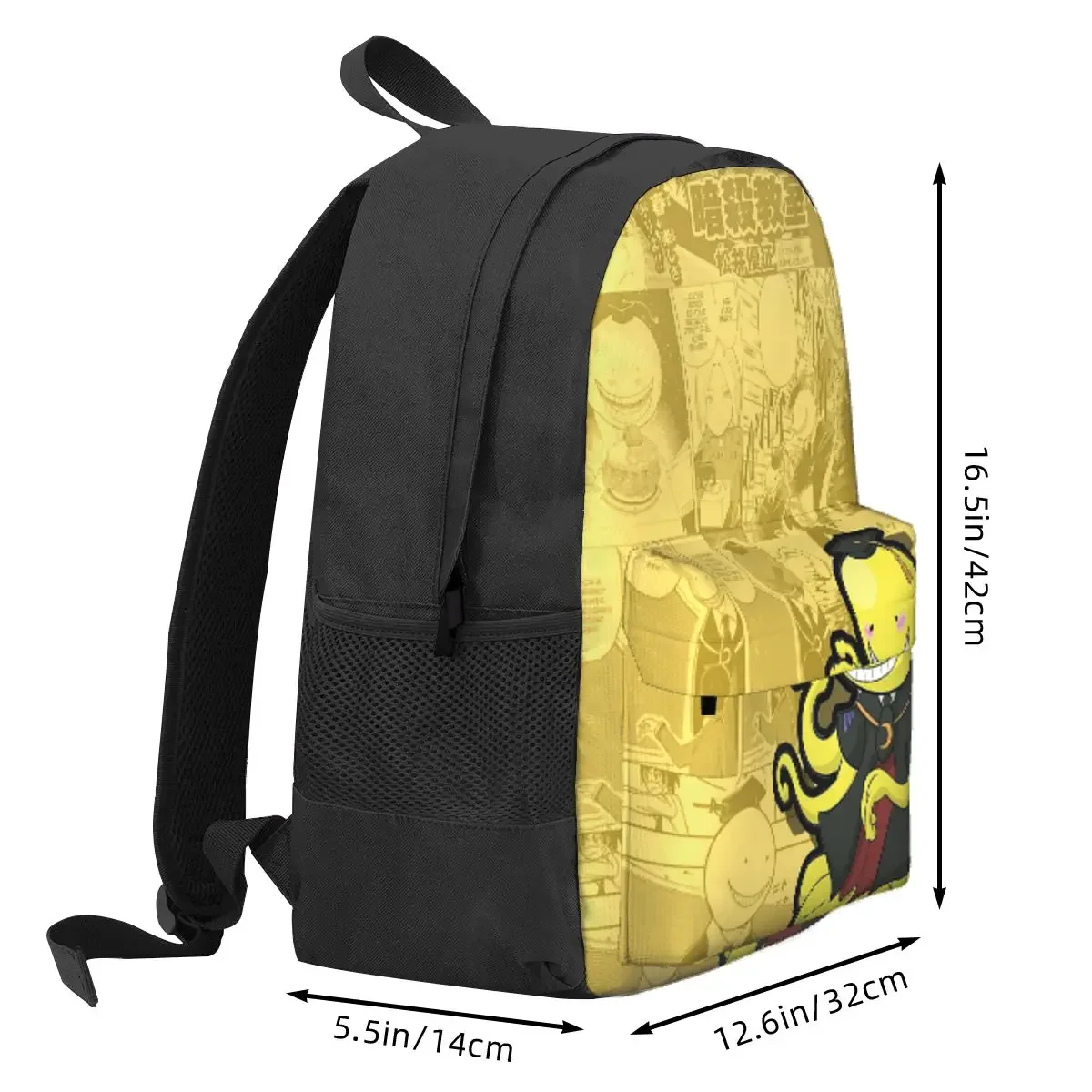 Assassination Classroom Octopus Koro Sensei Backpack Daypack Large Capacity Kids BookBag School Bag Shoulder Bags for Men Women