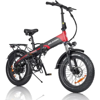 Image Folding Electric Bike for Adults, 750W(Peak1000W) Electric Mountain Bike, 48V 13Ah Removable Battery Up to 54 Miles