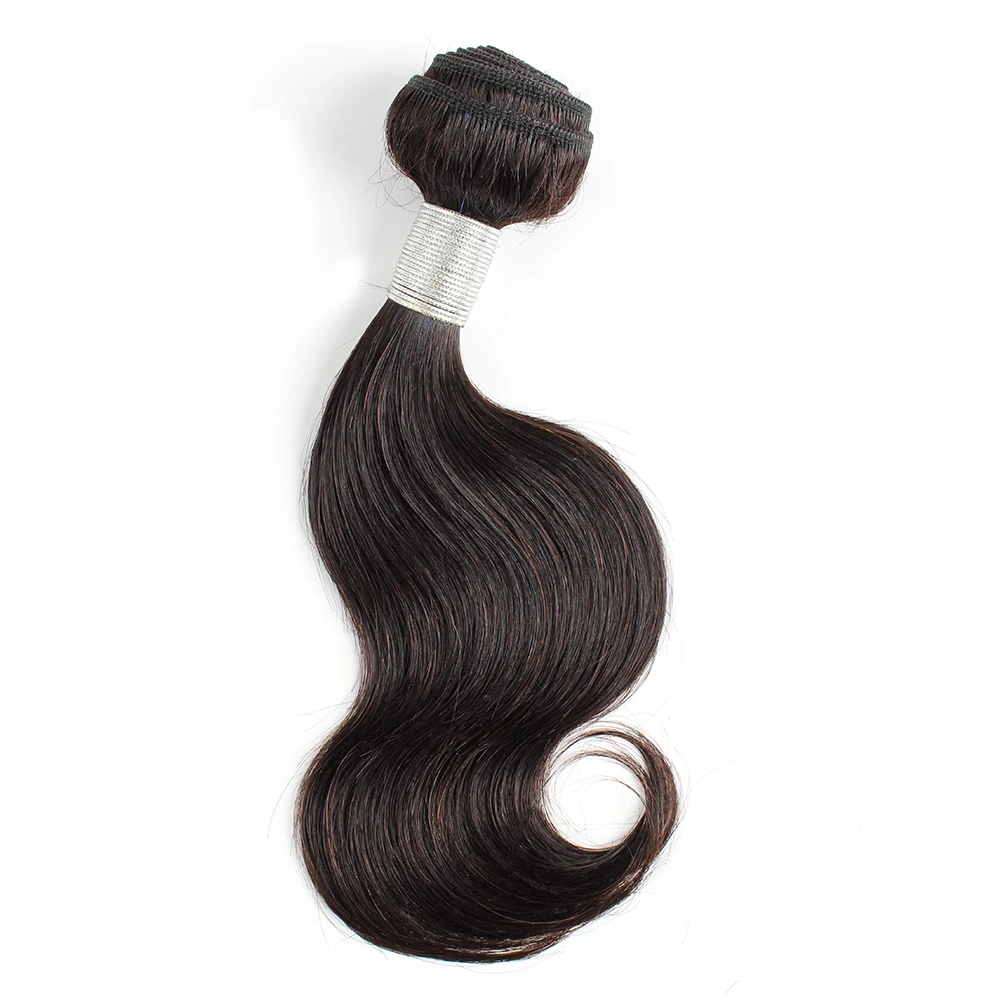 Body Wave Natural Color #2 #4 Dark Brown Brazilian Human Hair Bundle 1B27 1B30 1B613 Ombre Color Extensions 50g/bundle Hair Weft