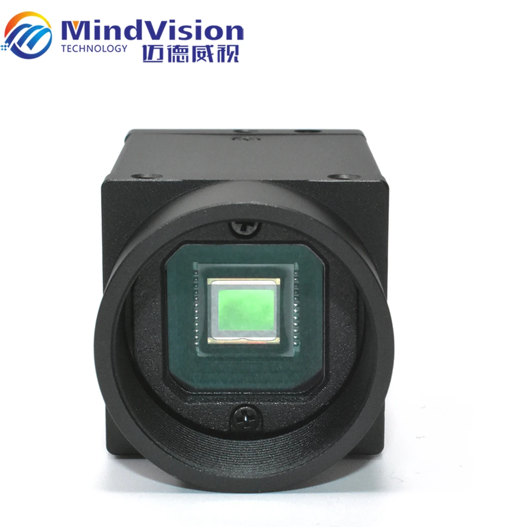 MindVision سعر المصنع منطقة المسح الضوئي كاميرا صناعية 5MP CMOS الاستشعار أحادية المتداول مصراع 5 FPS 4.8um GigE كاميرا صناعية