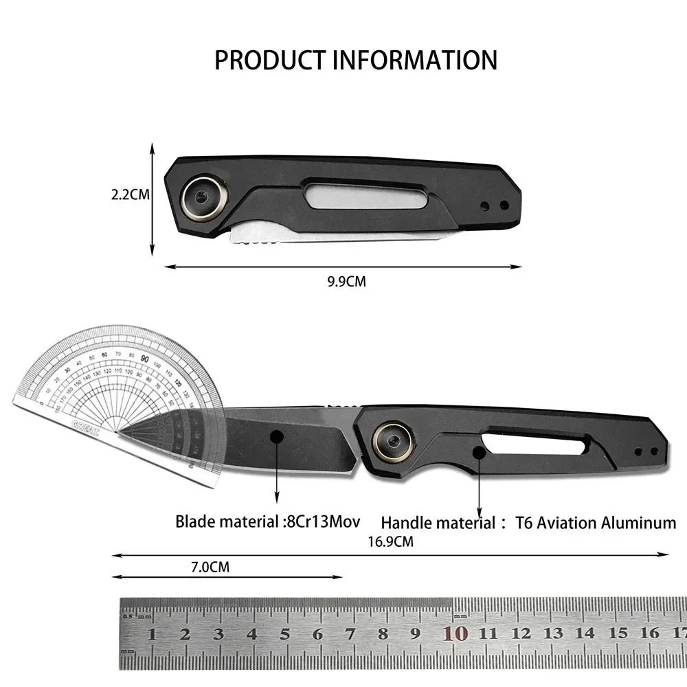 KS 7550 Outdoor Hunting Survival portable EDC folding Knife launch 11 AU pocket knife aluminum handle tactics
