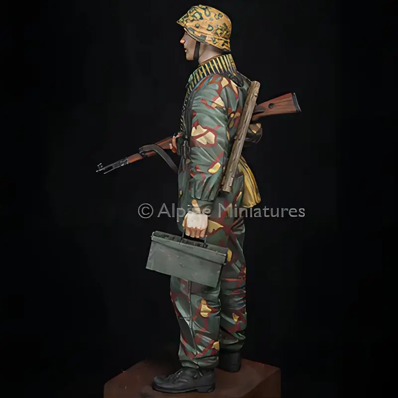 Figurine de soldat en résine, modèle de Transport de munitions, Division blindée Gk, modèle blanc fait à la main, non assemblé et non peint, 1/16