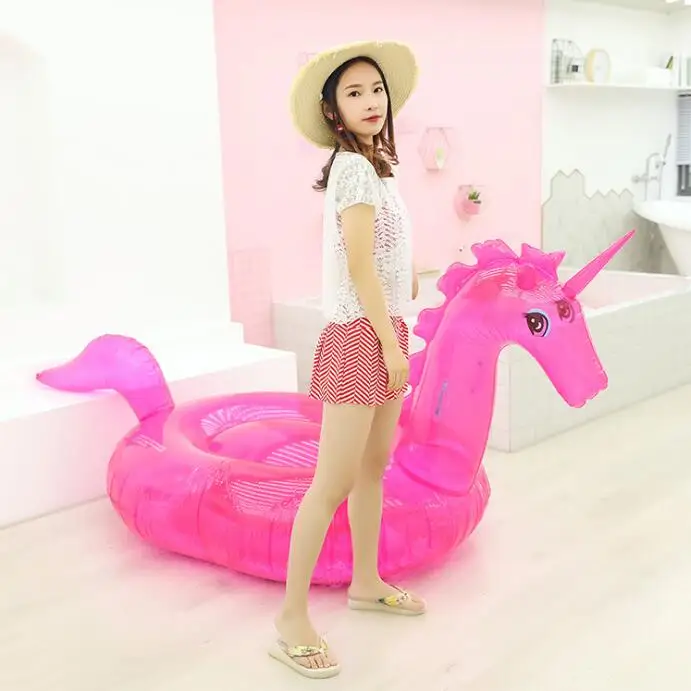 Large Unicorn Floating Mat Pvc iatable Floats  Adult swimming ring In Wholesale