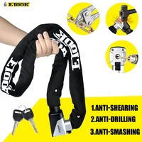 ETOOK-cerradura para bicicleta de montaña, candado antirrobo de seguridad resistente, candado de cadena antirrobo para motocicleta, Scooter, accesorios para bicicleta