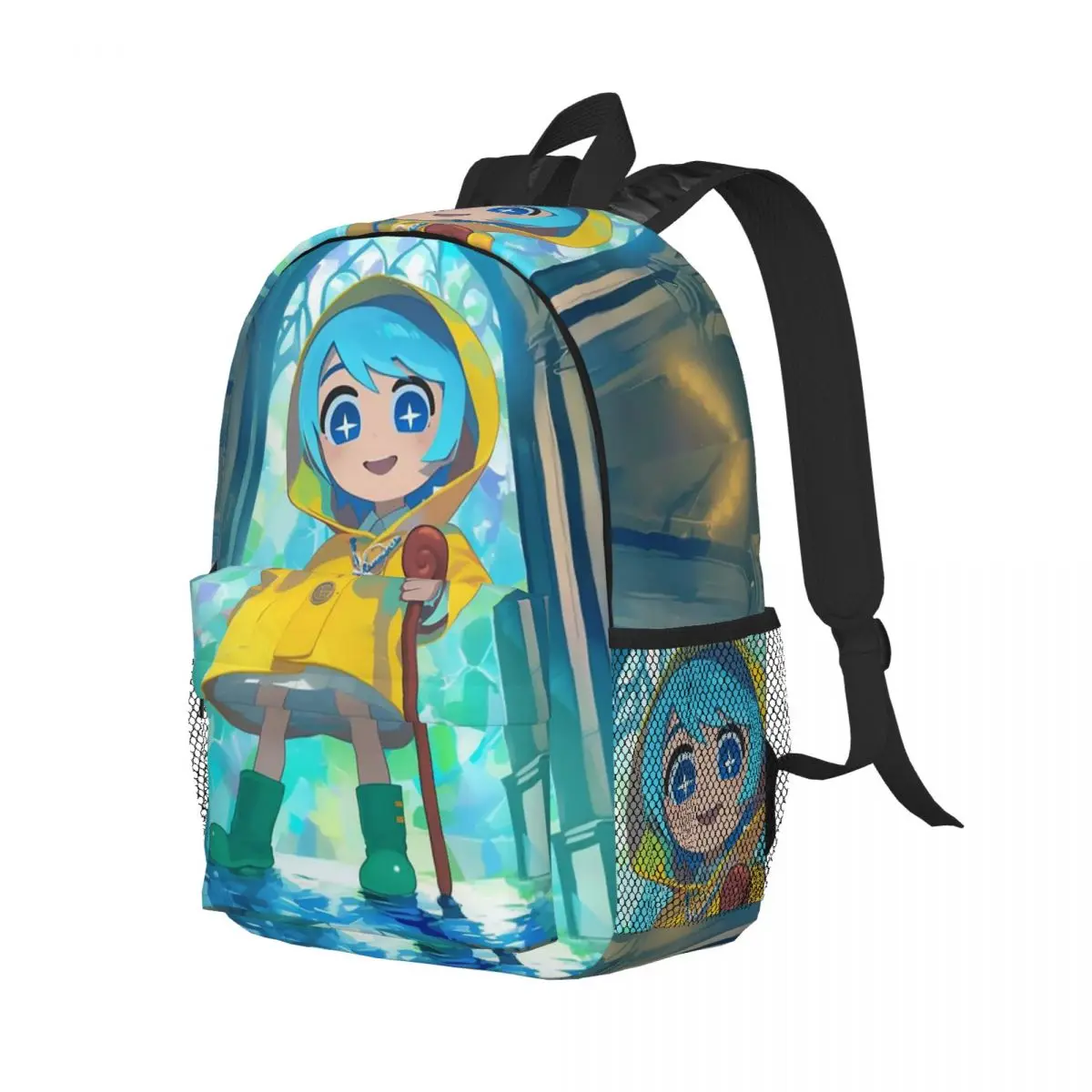 

Luce Vatican Mascot Backpack Student Boys Girls BookBag Kids School Bag Computer Shoulder Bags for Men Women