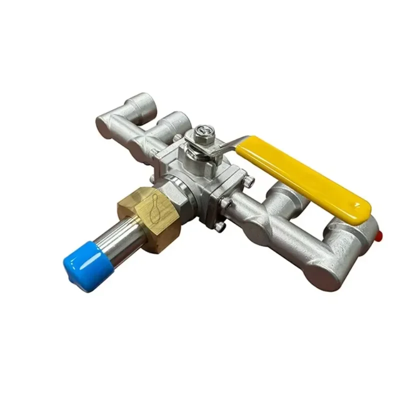 

BOWLING BV-DIV5 hydraulic five-way diverter ball valve DN8-DN15 1000 WOG nitrogen coin casting 1 year