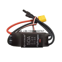 Flycolor 30A-120A ESC with 5A BEC (2-6S LiPo) for Electric Skateboard, RC, Aircraft Motor