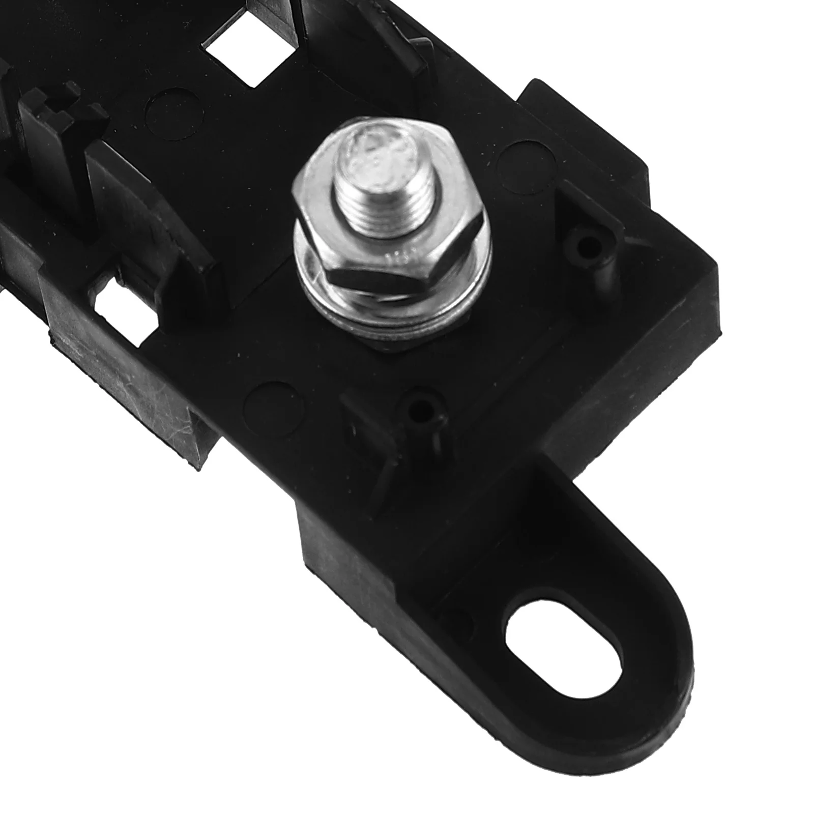 

Car Truck Large Size M8 Threaded Bolt Fuse Holder Box Splashproof Stackable for 1 -Backup Car Truck Fuse Box Holder