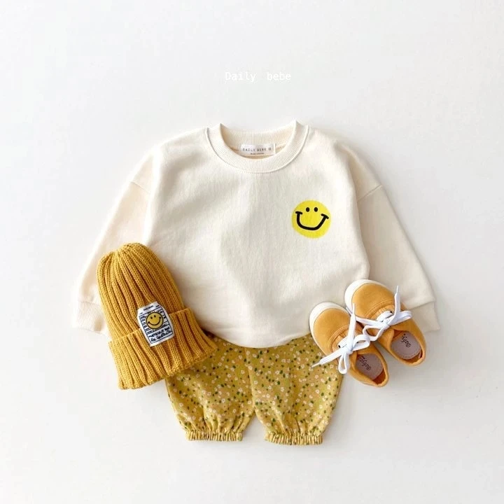 Baby Boy Casual Sweatshirt New Fashion Smiley Print Baby Long Sleeve T Shirts Cotton Kids Striped Sweatshirt Girl Spring Autumn