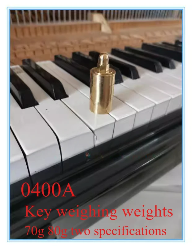 

Piano Tuning Tool White Key Weights (Copper/Weight 70G/80G)