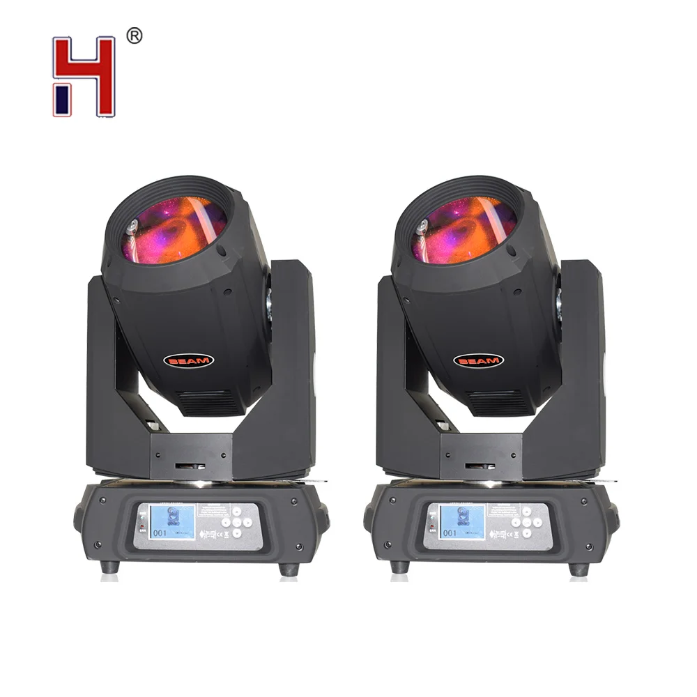 

HongYi 350W Moving Head Lyre Beam Sharpy 17R Professional DJ Equipment With Prism Gobos Colors Disco Effect For Party Concert