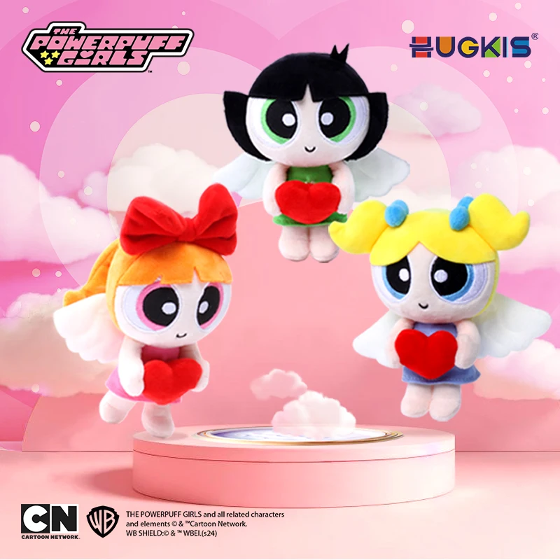 

The Powerpuff Girls плюшевая серия «Ангел мечты» слепая коробка милые кавайные игрушки фигурки кулон загадочная коллекция орнамент подарок