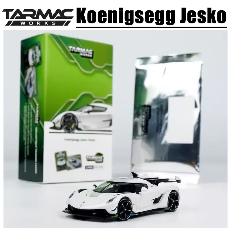 Tarmac Works 1/64 Koenigsegg Jesko Legering Speelgoed Motorvoertuig Diecast Metaal Model Geschenken