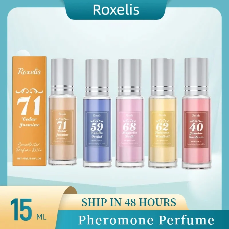 

15ML Portable Rollerball Perfume Fresh Gardenia Floral Scent Lasting Fragrance Eau De Parfum Couple Date Perfumes Balminess Gift