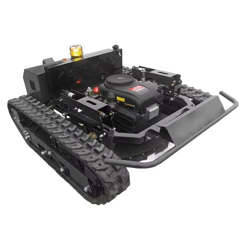 For~Remote Control Lawn Mower Tank Off-road  800T All-terrain Crawler Lawn Mower Works Efficiently With CE EPA