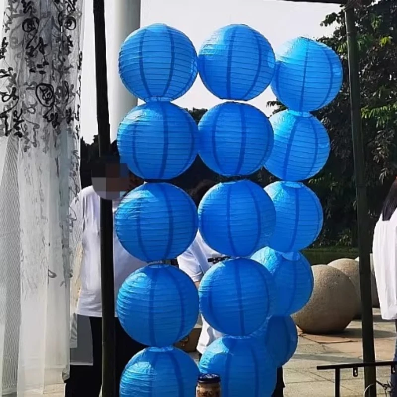 10-15-20-25-30-35-40-см-китайский-бумажный-шар-lampion-подвесной-синий-свадебный-декор-бумажные-фонарики-абажур-декор-для-дня-рождения