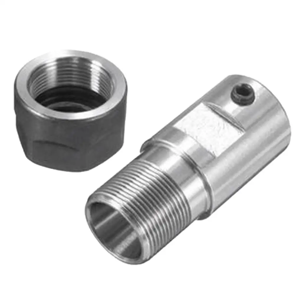 1-цанговая втулка из стали для сменного вала хвостовика металлообработки