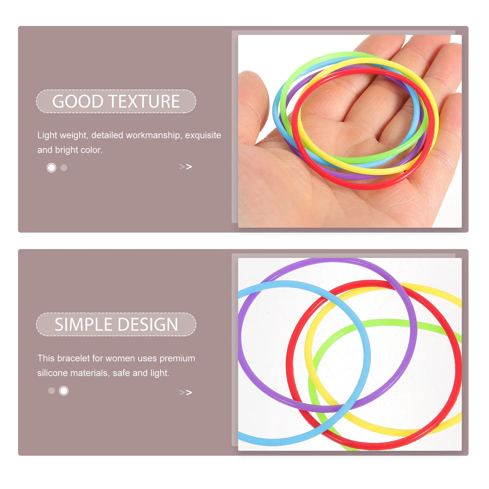 

25pcs Colored Bracelets Jelly Neon Jelly Bracelet Elastic 80S Accessories For Women Hair Ties Party Favors Gift