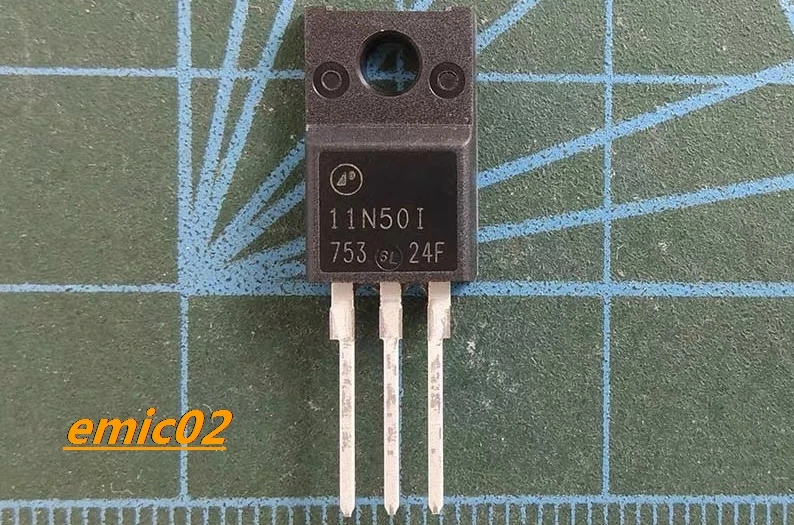 

10 шт., Оригинальные запасные части 11N50I AP11N50I TO-220F MOS 11A 500V