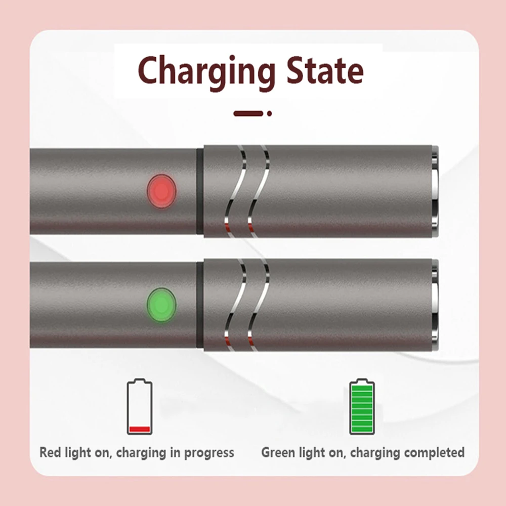 Heated Foil Stamping Pen Writing and Painting on Leather Business Card Gift Box Plastic Wood Personal Signature USB Charging