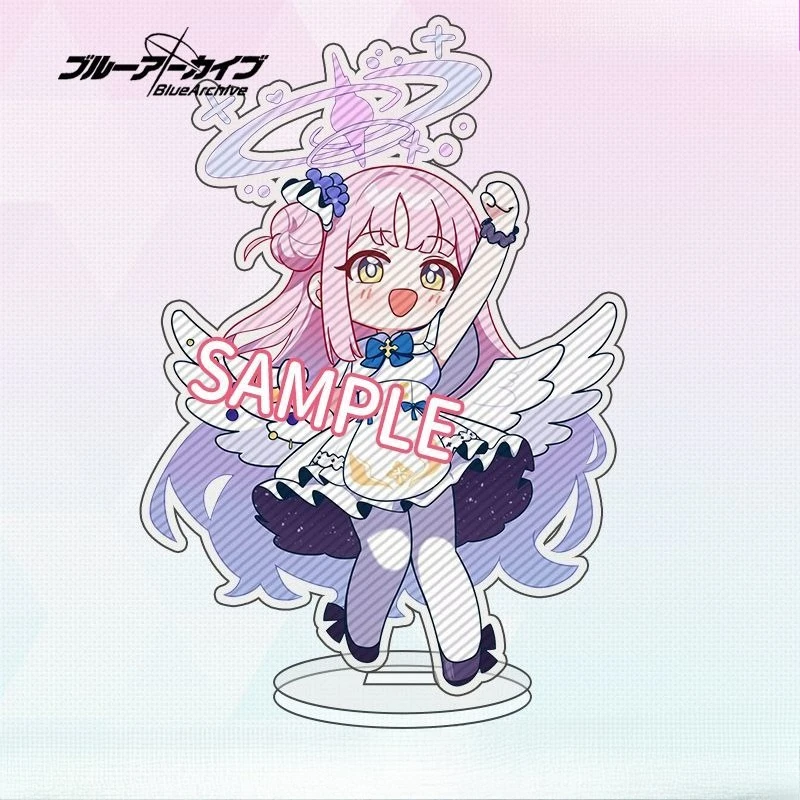 

New Blue Archive Acrylic Stand Figure Sorasaki Hina Maki‌‌ Anime Peripherals Cute Double Sided Acrylic 10cm Desktop Ornament